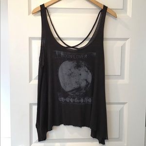 Billabong “Moon Lover” grey tank top